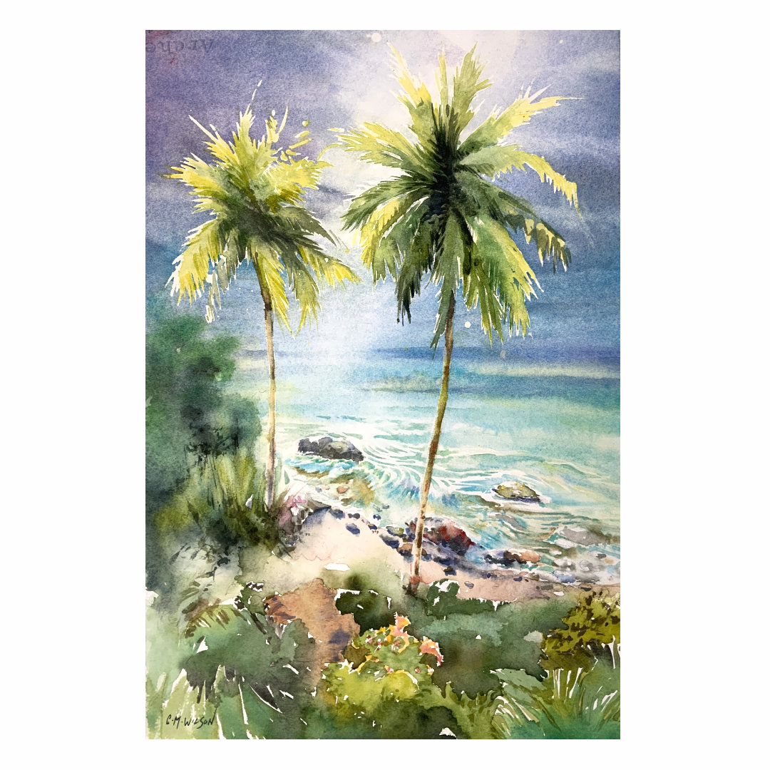 Watercolour Twins of the Sun - Archival Print