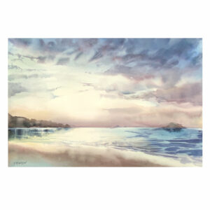 Watercolour Strait of Malacca - Archival Print