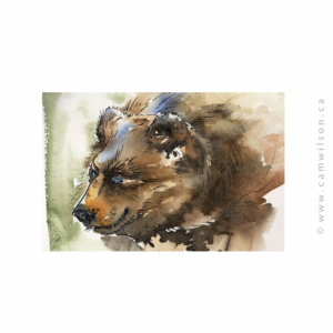 Wildlife Ink - Grizzly Bear