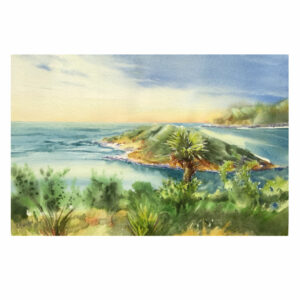 Watercolour - Island of the Sun