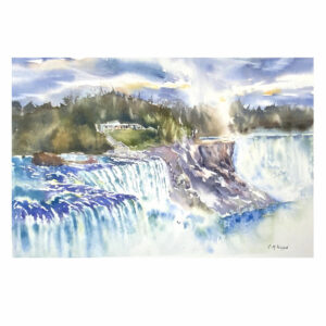Watercolour - Niagra Falls